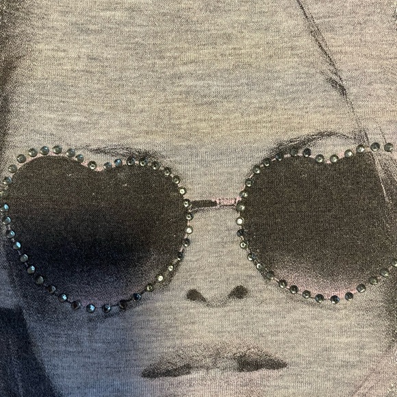 Janet Chung Womens Fashion Graphic Cotton Tank W/ Chain Link Size Large - Picture 14 of 14